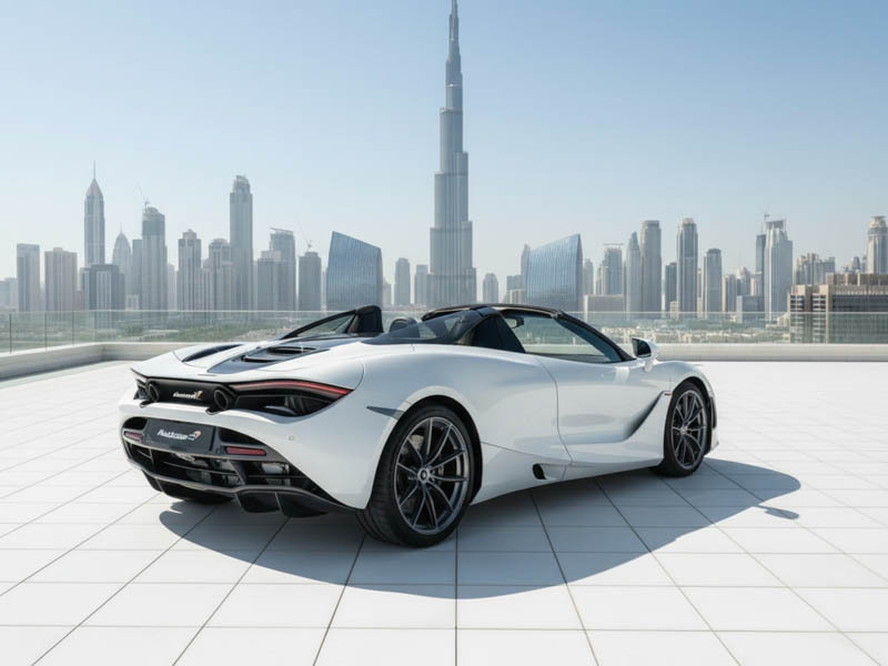 McLaren 720S Spyder White